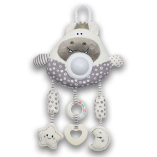  Plüss víziló lógó játék, fénnyel és zenével plüssfigura