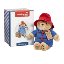 Plyss maci Paddington ajándékdobozban plüssfigura