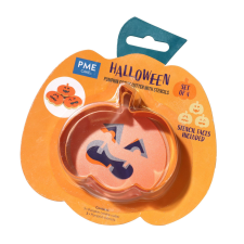 PME kiszúró stencillel, Hallooween-tök, fém, 80×76mm sütés és főzés