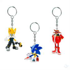 PMI Sonic Prime meglepetés minifigura kulcstartó tasakban - 12 féle játékfigura