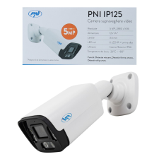 PNI 5.0Mp-es IP POE kamera, LED fény + Infra (PNI-IP125) megfigyelő kamera