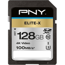 PNY 128GB Elite-X SDXC UHS-I CL10 Memóriakártya memóriakártya