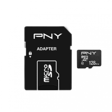 PNY 128GB microSDXC Performance Plus Class 10 + adapterrel memóriakártya