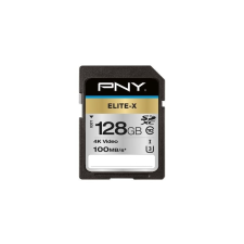 PNY 128GB SDXC PNY Elite-X CL10 memóriakártya (P-SD128U3100EX-GE) memóriakártya