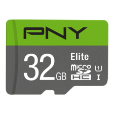 PNY 32GB Elite microSDHC UHS-I CL10 Memóriakártya + Adapter memóriakártya