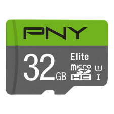 PNY 32GB microSDHC PNY Elite U1 + adapter (P-SDU32GU185GW-GE) memóriakártya