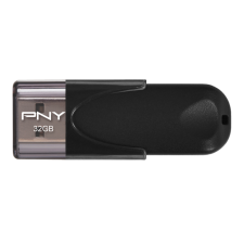 PNY - ATTACH 4 USB2.0 32GB - FEKETE pendrive