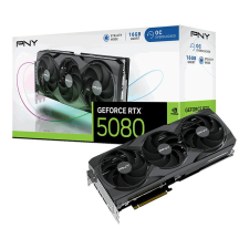 PNY geforce rtx5080 16gb ddr7 overclocked triple fan vcg508016tfxpb1-o videókártya