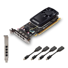 PNY NVIDIA Quadro P1000 (VCQP1000-PB) videókártya