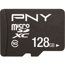 PNY PERFORMANCE PLUS 128GB MICRO SD Class 10 memóriakártya + SD adapter memóriakártya