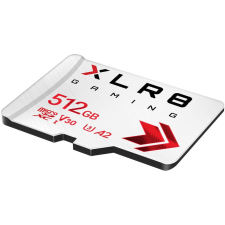 PNY Technologies SD MicroSD XC Card 512GB PNY XLR8 Gaming Class 10 U3 V30 retail (P-SDU512V32100XR-GE) memóriakártya