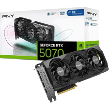 PNY VCG507012TFXPB1-O OC GeForce RTX 5070 12GB GDDR7 DLSS4 (VCG507012TFXPB1-O) videókártya