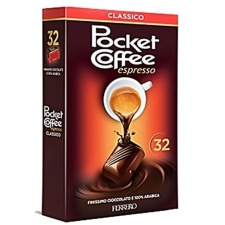 Pocket Coffee Espresso Csokoládé és Tejcsokoládé Praliné Kávéval Maxi Pack 400g (32db) csokoládé és édesség