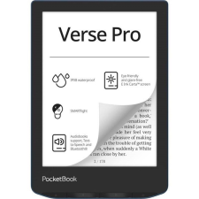 PocketBook e-Reader - PB634 VERSE PRO Azure (6&quot;E Ink Carta, Cpu: 1GHz,512MB,16GB,1500mAh, wifi,mSD, IPX8) e-book olvasó