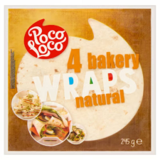  Poco Loco lágy tortilla búzalisztből 245 g alapvető élelmiszer