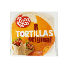 POCO LOCO Poco Loco original lágy tortilla 8db 320g alapvető élelmiszer