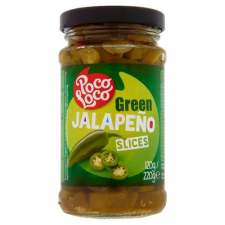 Poco Loco szeletelt csípős zöld jalapeño paprika 220 g reform élelmiszer