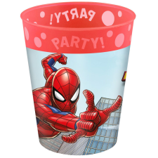 Pókember Crime Fighter pohár, műanyag 250 ml babaétkészlet