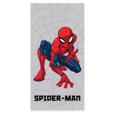  Pókember Grey Web fürdőlepedő, strand törölköző 60x120cm BRM016033 lakástextília