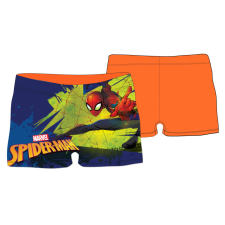 Pókember kisfiú fürdő boxer - uv narancs - 98 gyerek fürdőruha