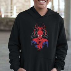 Pókember logo gyerek pulóver - egyedi mintás, több színben és méretben (XS-XL)