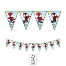 Pókember Spidey zászlófüzér FSC 2,3 m party kellék