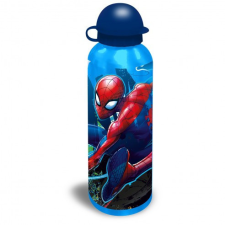 Pókember Web-Slinger alumínium kulacs 500 ml kulacs, kulacstartó