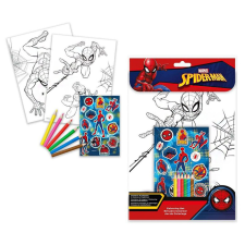 Pókember Web-Slinger színező + matrica szett gyermek- és ifjúsági könyv