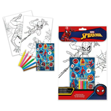 Pókember Web-Slinger színező + matrica szett gyermek- és ifjúsági könyv
