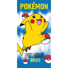 Pokémon 0025 fürdőlepedő, strand törölköző 70x140cm babatörülköző, kifogó