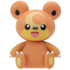  Pokémon 1 Figure Pack 10cm (Vinyl Figure) Teddiursa W9 (International) (191726726678)