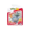  Pokémon 3 db-os figura csomag - Charmander, Trubbish &amp; Poliwhirl