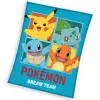  POKÉMON álomcsapat polár takaró 130x160cm vastag puha prémium anyagból