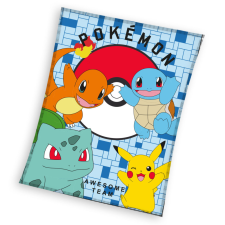 Pokémon Awesome flanel polár takaró 110x140cm lakástextília