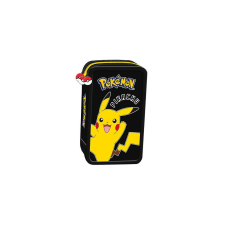 Pokemon Felszerelt 3 emeletes tolltartó - Black (723688) tolltartó