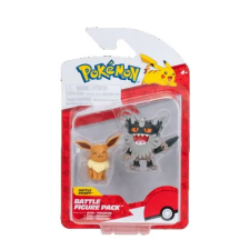  Pokémon figura csomag - Perrserker &amp; Eevee 5 cm játékfigura