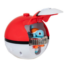  Pokémon harci pörgettyű - Squirtle, pokélabdával játékfigura