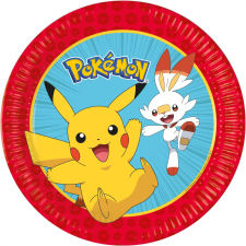 Pokémon Next Generation papírtányér 8 db-os 23 cm FSC party kellék