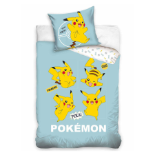 Pokémon Pika ágyneműhuzat 140×200cm, 70×90 cm lakástextília