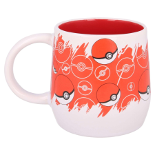 Pokemon Pokémon kerámia bögre, 350 ml, egyedi piros belsővel bögrék, csészék
