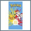 Pokémon Scorbunny fürdőlepedő, strand törölköző 70x140cm CBX240515PK