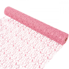  Pókhálós csomagoló mályva 48cmx5y dekorációs kellék