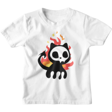  Pokoli Cica - Gyerek Póló