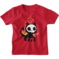  Pokoli Cica - Gyerek Póló