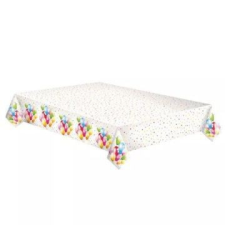 Pol-Mak Papír asztalterítő - Születésnapi lufik, 120 x 180 cm party kellék