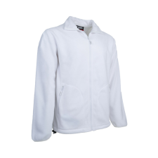  POLÁR PULÓVER CIPZÁROS FEHÉR_L munkaruha