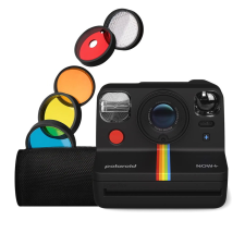 Polaroid Now+ Gen 2 i-Type instant fényképezőgép 5 szűrővel - Fekete fényképező