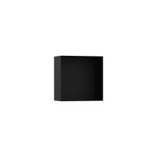  Polc Hansgrohe XtraStoris Minimalistic keret nélkül fekete matt színben 56079670 fürdőszoba bútor