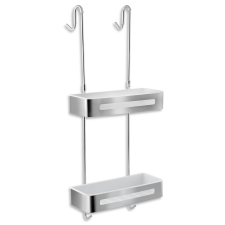  Polc Novaservis Yacore fehér/króm 65575.4 fürdőszoba bútor