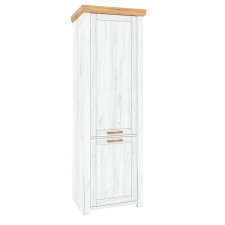  Polcos szekrény V, tölgy craft arany/tölgy craft fehér, SUDBURY bútor